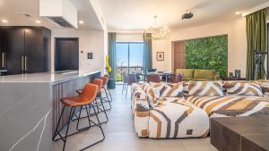 Kitchen and Living Room